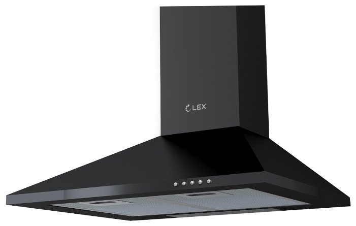 

Каминная вытяжка Lex 600 BL, черный (CHTI000300), 600 BL