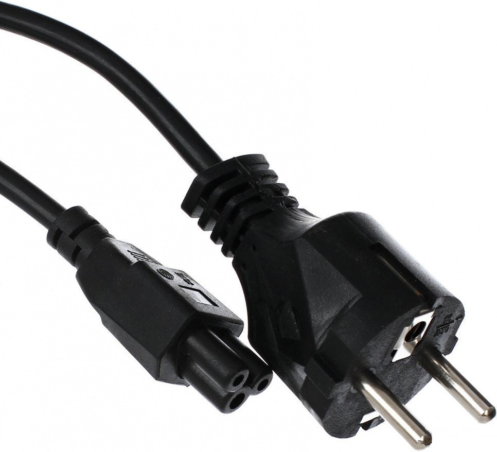 

Кабель питания Schuko (Euro)(M)-IEC-320-C5, 3м, черный Telecom (TP022-IEC320-C5/SHM-3.0-B)