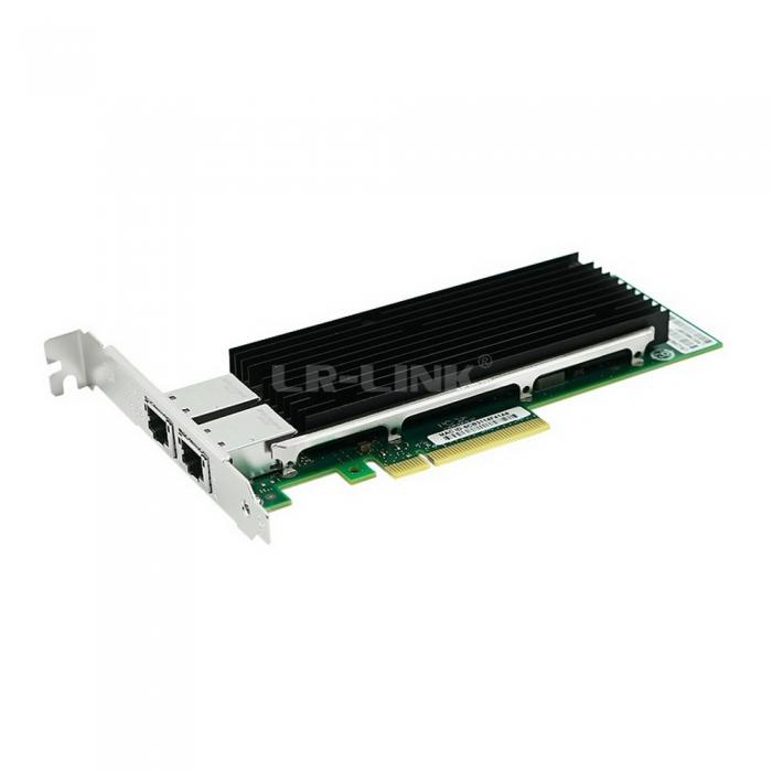 Сетевая карта LR-Link LREC9802BT, 2xRJ-45, 10 Гб/с, PCI-Ex8, Retail (LREC9802BT)