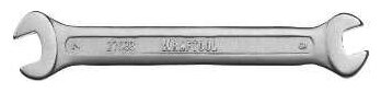

Ключ гаечный рожковый 6x7 мм, CrV, кованый, KRAFTOOL, 27033-06-07_z01