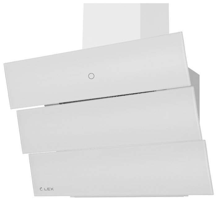 Вытяжка наклонная Lex GS 600 White, белый