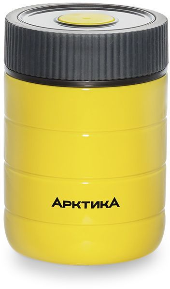 

Термос для еды АРКТИКА 307-480, 480 мл, корпус сталь/колба сталь, желтый/черный (307-480/YEL), 307-480