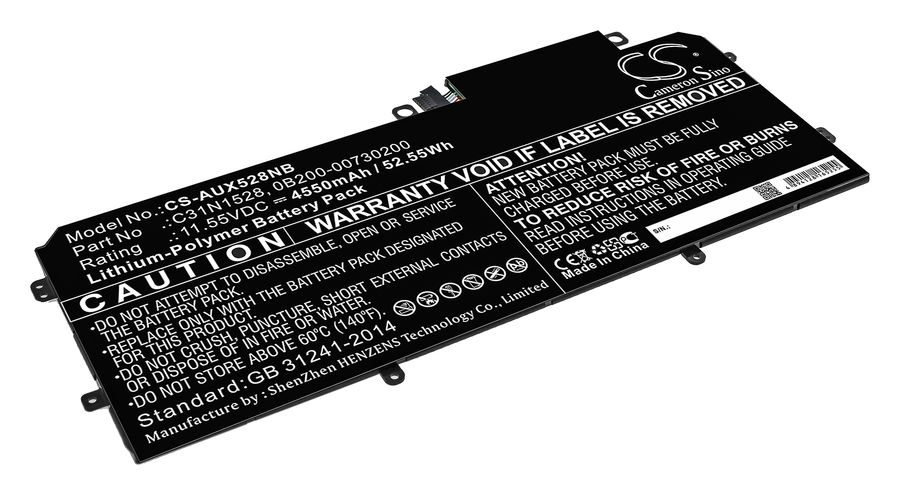 

Аккумуляторная батарея CameronSino CS-AUX528NB для Asus UX360CA, UX360CA-FC060T, ZenBook Flip UX360CA-C4215T, 11.6V, 4550mAh, черный, CS-AUX528NB