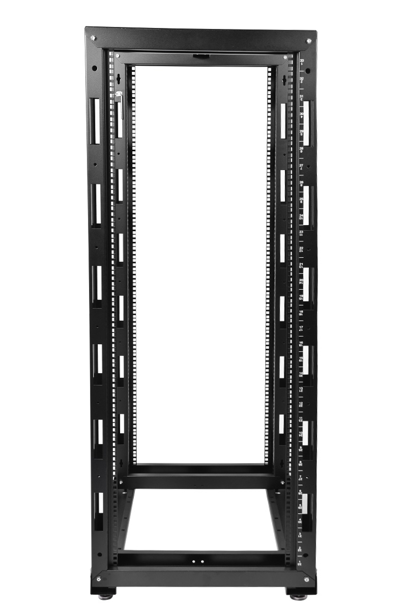 Стойка ЦМО СТК-33.2-9005, 33U двухрамная, цвет черный
