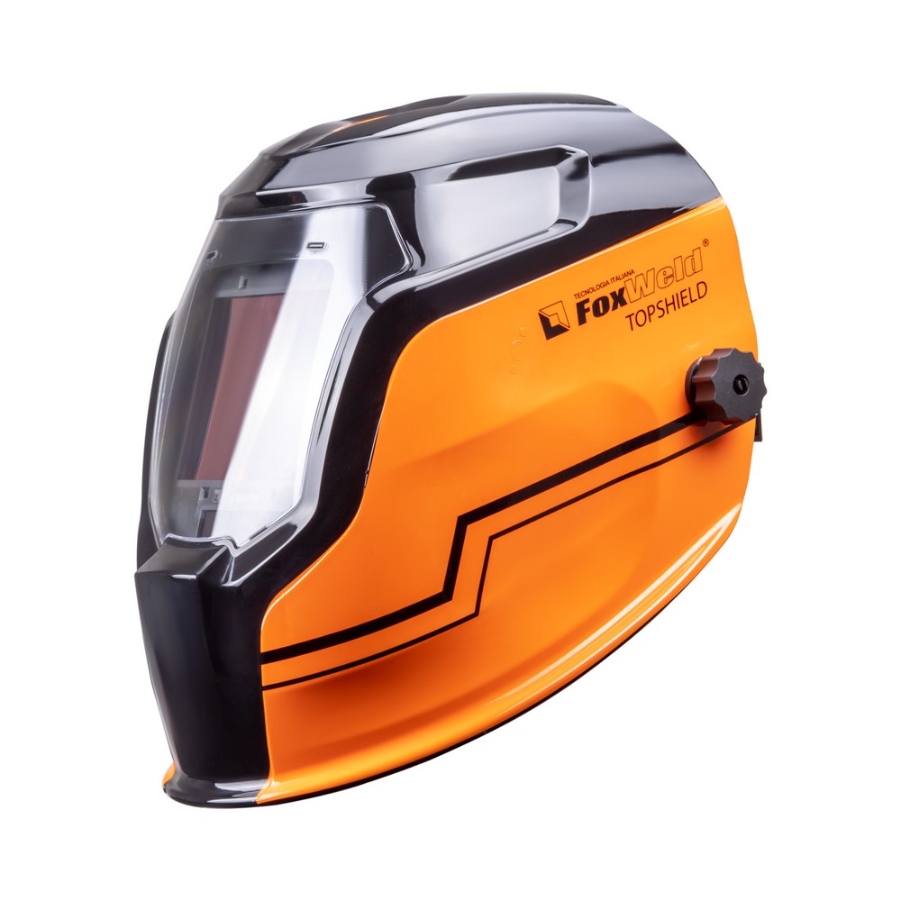 

Маска сварщика FoxWeld TOPSHIELD "Original", светофильтр хамелеон, степень затемнения 4 DIN-13 DIN, смотровое окно 133х114 мм (6593), Черно-оранжевая, TOPSHIELD "Original"