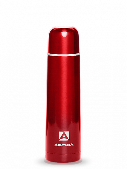 

Термос АРКТИКА 102-750, 750 мл, корпус сталь/колба сталь, красный (102-750/RED), 102-750