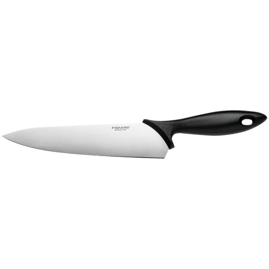

Нож кухонный разделочный FISKARS, лезвие 21 см (1023775), Черный