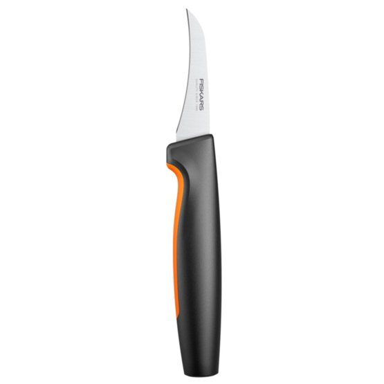 

Нож кухонный для чистки овощей и фруктов FISKARS Functional Form, лезвие 7см (1057545), Черный/оранжевый