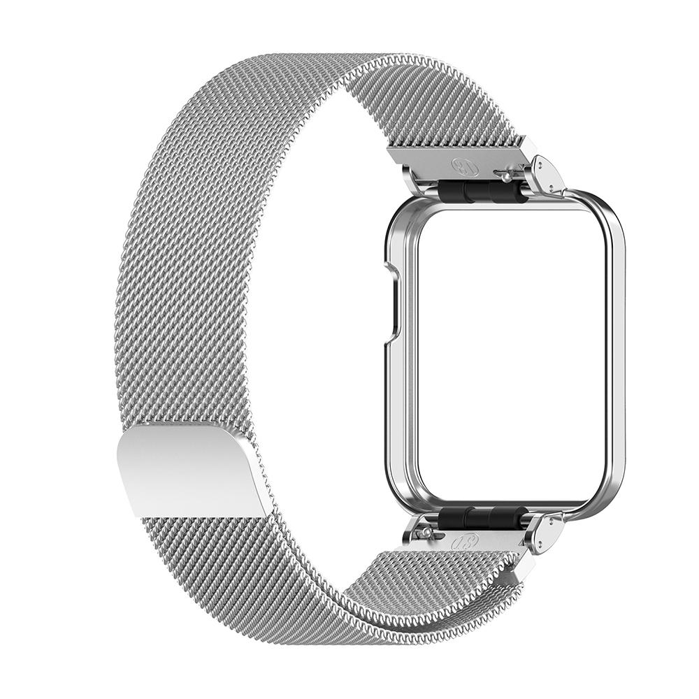 

Ремешок Red Line для Xiaomi Redmi Watch 2/2 Lite, миланская петля, металл, серебристый (УТ000029986)