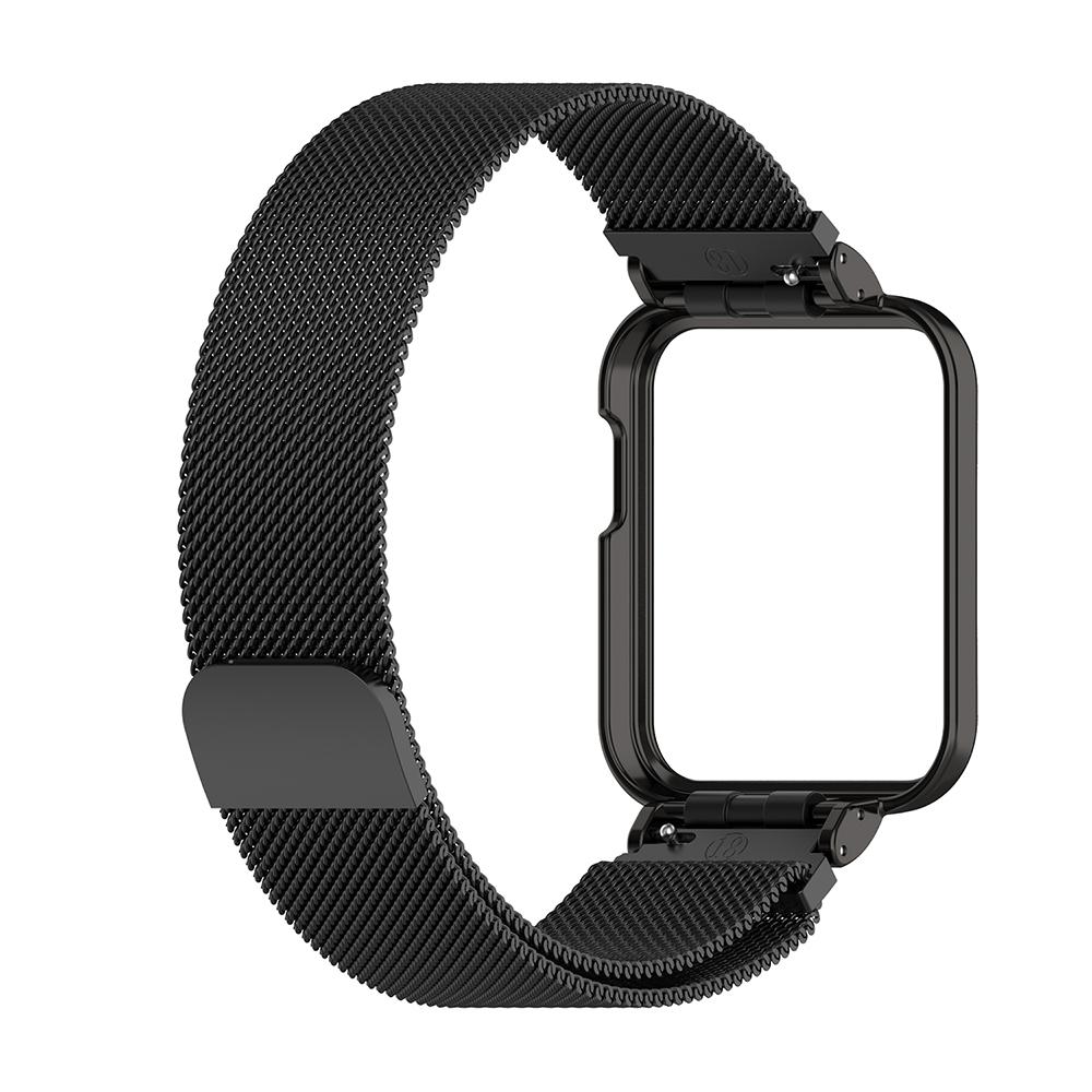 

Ремешок Red Line для Xiaomi Redmi Watch 2/2 Lite, миланская петля, металл, черный (УТ000029985)