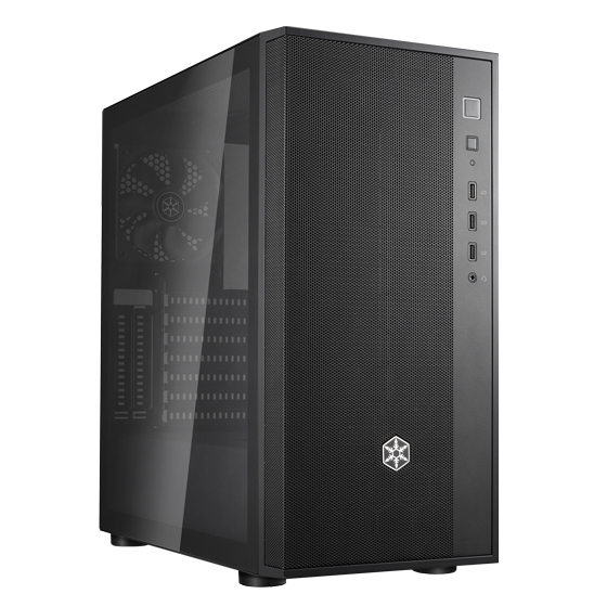 Корпус SilverStone FARA R1 V2, ATX, Midi-Tower, 2xUSB 3.0, черный, без БП (SST-FAR1B-G-V2)