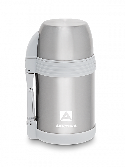 

Термос АРКТИКА 205-1000, 1 л, корпус сталь/колба сталь, серебристый/белый (205-1000/SIL), 205-1000