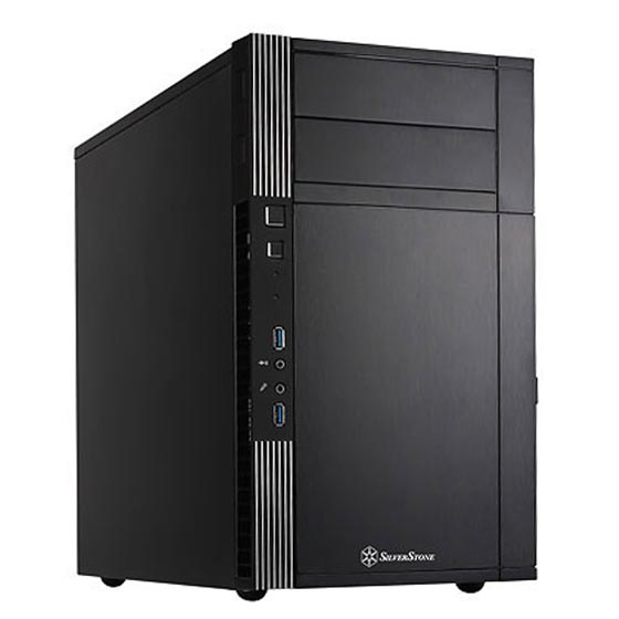 

Корпус SilverStone PS07, mATX, Mini-Tower, 2xUSB 3.0, черный, без БП (SST-PS07B-C186), PS07
