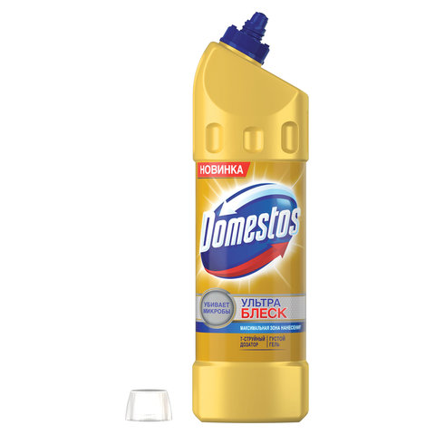 

Гель дезинфекция, отбеливание DOMESTOS Ультра Блеск, 1л (67068933)