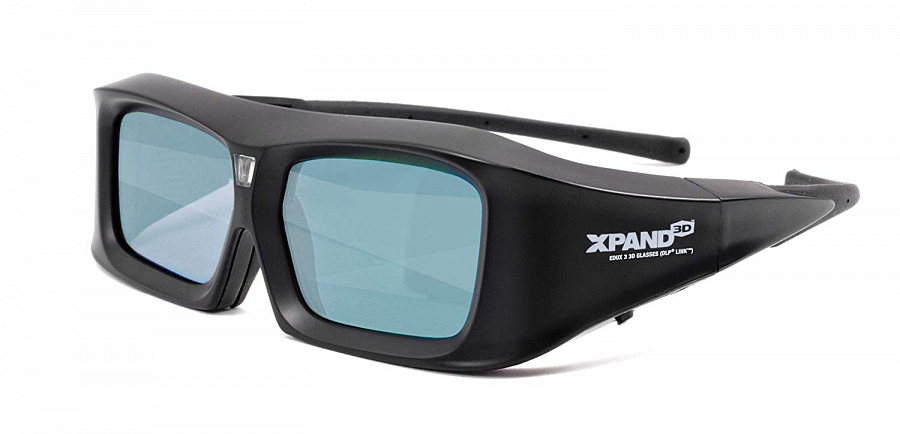 

Очки 3D DLP-Link XPAND X103-EDUX3, X103-EDUX для проекторов 3D Ready и Full 3D универсальные, на батарейках в индивидуальной упаковке, черный, X103-EDUX3, X103-EDUX
