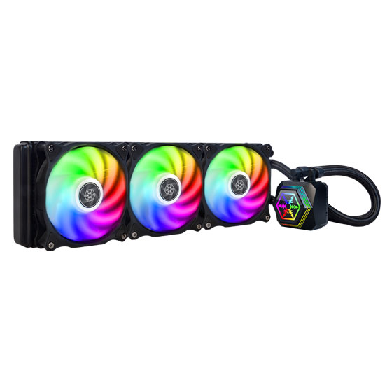

Жидкостное охлаждение SilverStone PF360-ARGB V2 для Socket 115x/2066/2011/2011-3/1200/1700/AM4/AM3/AM3+/FM1/AM2+/FM2/FM2+, 3x120мм, ARGB (SST-PF360-ARGB-V2), PF360-ARGB V2