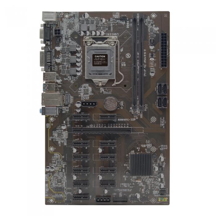 

Материнская плата AFOX BTC Version, Socket1151, Intel B250, 2xDDR4, PCI-Ex16, 4SATA3, 5.1-ch, 2 USB 3.0, VGA, DVI, ATX, Bulk, BTC Version