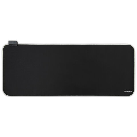 

Коврик для мыши Sonnen CHAMELEON, игровой, RGB, 800x300x4mm, черный (513614), CHAMELEON