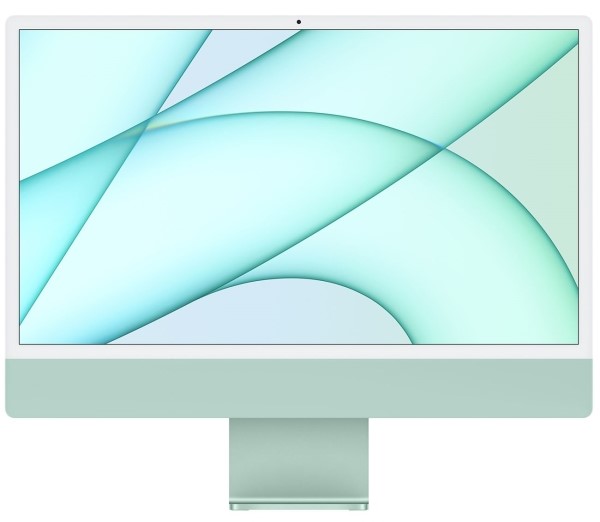 

Моноблок Apple iMac 24 23.5" 4480х2520, Apple M1 3.2GHz, 16Gb RAM, 256Gb SSD, WiFi, BT, Cam, MacOS, зеленый, мышь, трекпад (Z14L002DD), iMac 24