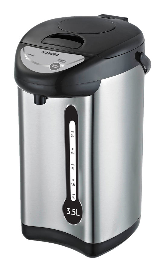 

Термопот Starwind STP2830 3.5л. 750Вт, нержавеющая сталь/пластик, серебристый (STP2830), STP2830