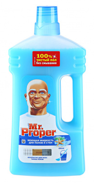 

Средство для мытья пола и стен MR. PROPER Океан, жидкость, 1л (81693155), 0