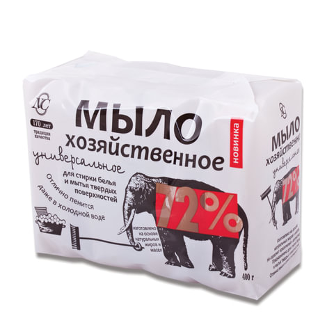 

Мыло НЕВСКАЯ КОСМЕТИКА хозяйственное 72% КОМПЛЕКТ 4 шт. х 100 г, хозяйственное, 400г, 4шт. (11142), КОМПЛЕКТ 4 шт. х 100 г