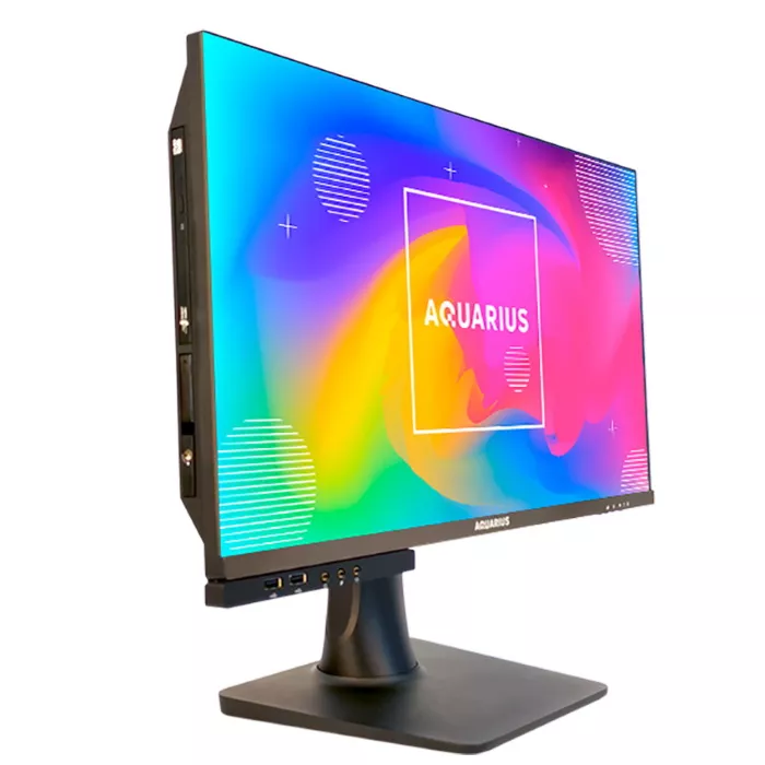 

Моноблок Aquarius Mnb Pro T904 23.8" 1920x1080, Intel Core i5-10400 2.9GHz, 16Gb RAM, 1Tb SSD, Intel UHD Graphics, WiFi, BT, DOS, черный, клавиатура, мышь (QRMP-T9041M29116H110L02NLNNTNN3), T904