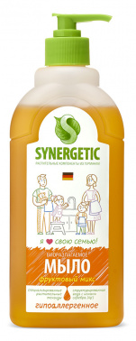

Жидкое мыло SYNERGETIC Фруктовый микс, уход, 500мл, 1шт. (105055), 0