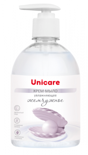 

Крем-мыло Unicare Жемчужное, увлажняющее, 500мл, 1шт. (UC501060), 0