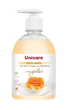 

Крем-мыло Unicare Медовое, уход, 500мл, 1шт. (UC501062), 0