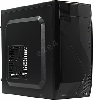 Корпус AeroCool CS-102, mATX, Mini-Tower, USB 3.0, черный, Без БП (4713105951660) (Плохая упаковка)