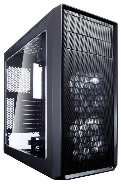 

Корпус Fractal Design FOCUS G Window, ATX, Mini-Tower, USB 3.0, черный, Без БП (FD-CA-FOCUS-BK-W) (Плохая упаковка), FOCUS G Window