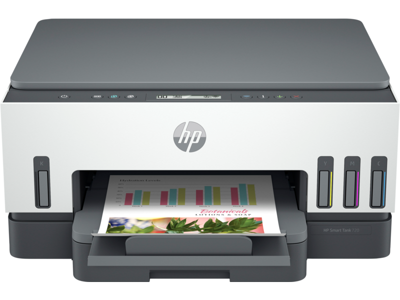 МФУ струйный HP Smart Tank 720, A4, цветной