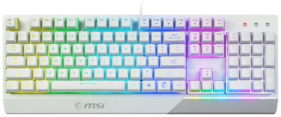 Клавиатура MSI VIGOR GK30, USB, белый