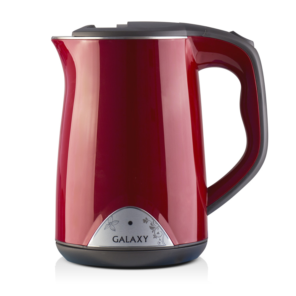 

Чайник GALAXY GL 0301 1.5л. 2000Вт, сталь/пластик, красный (GL 0301), GL 0301