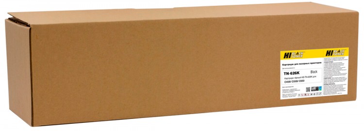 

Картридж лазерный Hi-Black HB-TN-626K (TN-626K/ACV1150), черный, 28000 страниц, совместимый для Konica Minolta bizhub C450i/C550i/C650i