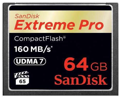 Карта памяти CompactFlash Sandisk 64Gb Class 10