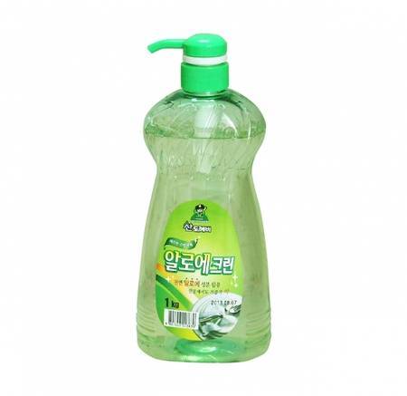 Средство для мытья посуды SANDOKKAEB Aloe Clean, 1л, жидкость, Алоэ Вера (8801353-003630) - фото 1