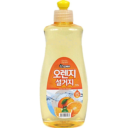 Средство для мытья посуды SANDOKKAEBI Апельсин, 500мл, жидкость, апельсин (005962)