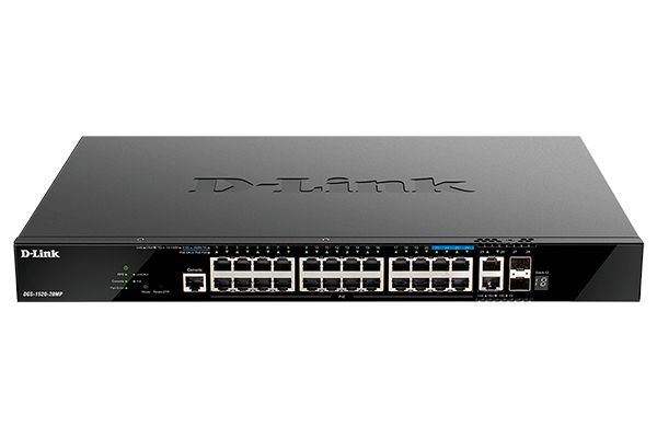 

Коммутатор D-link DGS-1520-28MP, управляемый, кол-во портов: 24x1 Гбит/с, SFP+ 2x10 Гбит/с, кол-во SFP/uplink: RJ-45 2x10 Гбит/с, установка в стойку, PoE: 24x30Вт (макс. 370Вт) (DGS-1520-28MP/A1A), DGS-1520-28MP