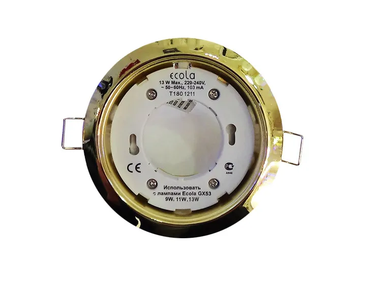 

Светильник точечный, GX53, ECOLA H4 10шт в уп (FG5310ECB), H4 10шт в уп