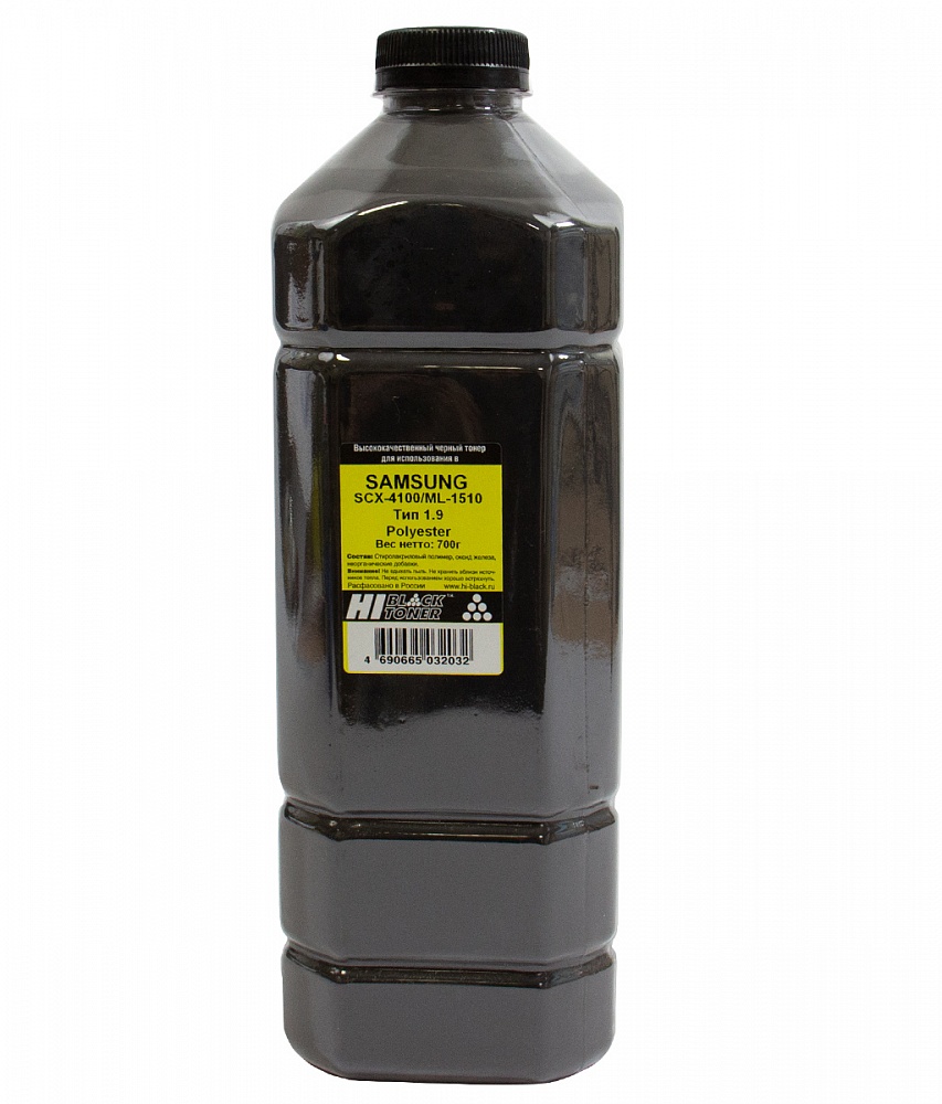 

Тонер Hi-Black Polyester Тип 1.9, бутыль 700 г, черный, совместимый для Samsung/Xerox ML-1010/1210/1250/1430/1510/1615/1710P/2010/2151N/2240/2250/2850D, SCX-3200/4100/4200/4300/4500/4725F/5115/5315F, Phaser 3100MFP/S/3300MFP/3250/3600DN, WorkCentre PE16/1