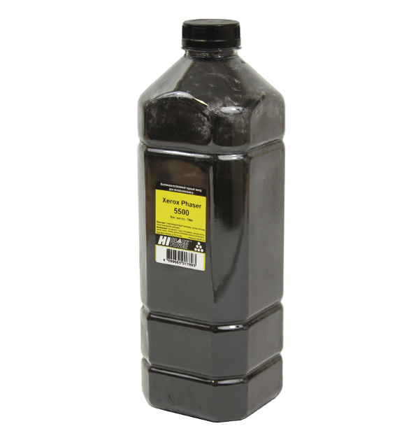 Тонер Hi-Black, бутыль 700 г, черный, совместимый для Lexmark/Xerox WorkCentre 5222/5230, M118/123, Phaser 5500DN/5550N, CopyCentre C123/128, W840 (401071550801)