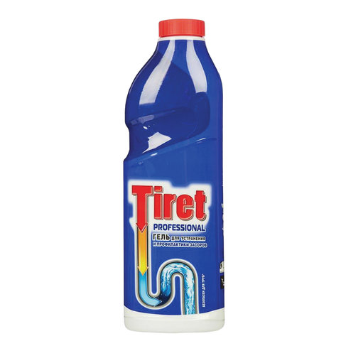 

Жидкость устраняет засоры TIRET PROFESSIONAL, 1л ( 600352)