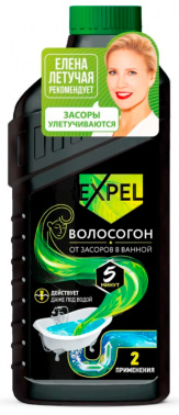 

Гель устраняет засоры EXPEL Волосогон, 500мл (TS00016 ), 0