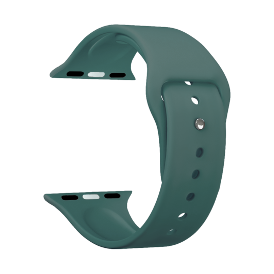 

Ремешок Deppa Band Silicone для Apple Watch, силикон, зеленый (47126), Band Silicone