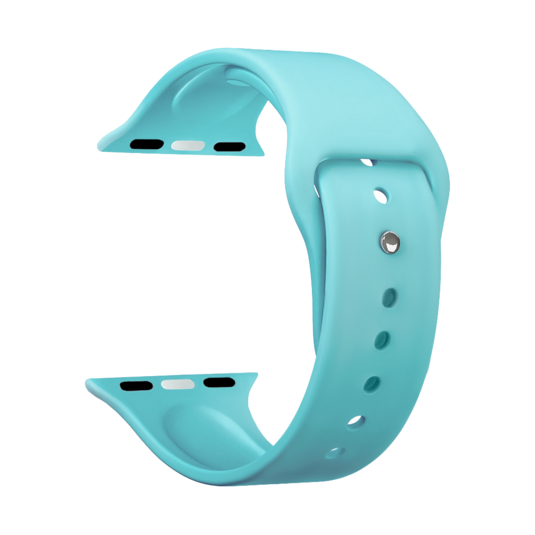 

Ремешок Deppa для Apple Watch, силикон, мятный (47127), Band Silicone