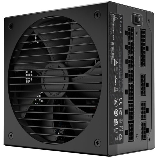 

Блок питания 760 Вт ATX Fractal Design Ion+ 2 Platinum 760W, 140 мм, 80 Plus Platinum, Retail (FD-P-IA2P-760-EU), Ion+ 2 Platinum 760W