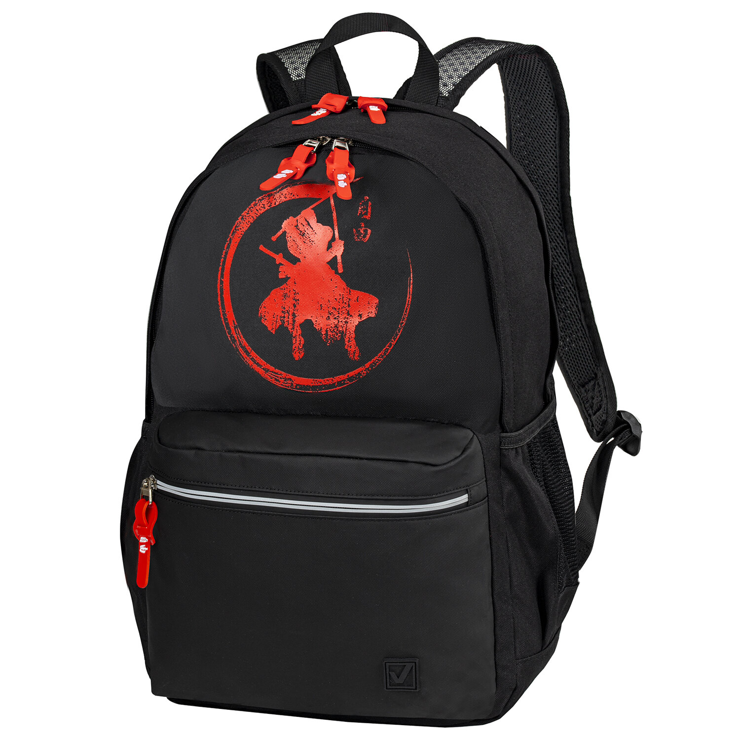 

Рюкзак Brauberg FASHION CITY Samurai, 2 отделения, черный (270812)