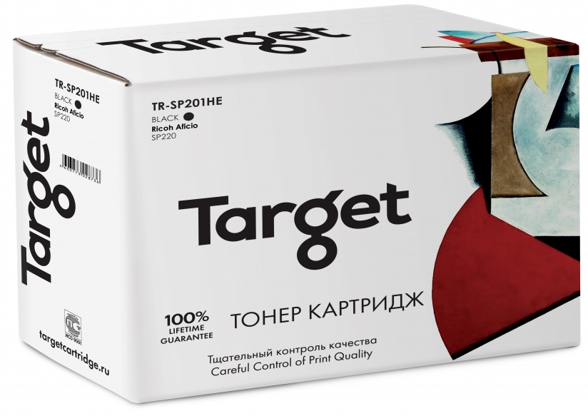 

Картридж лазерный Target TR-SP201HE (SP201HE ), черный, 2600 страниц, совместимый для Ricoh Aficio SP211/213/220 с чипом